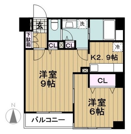 レジディア自由が丘の物件間取画像